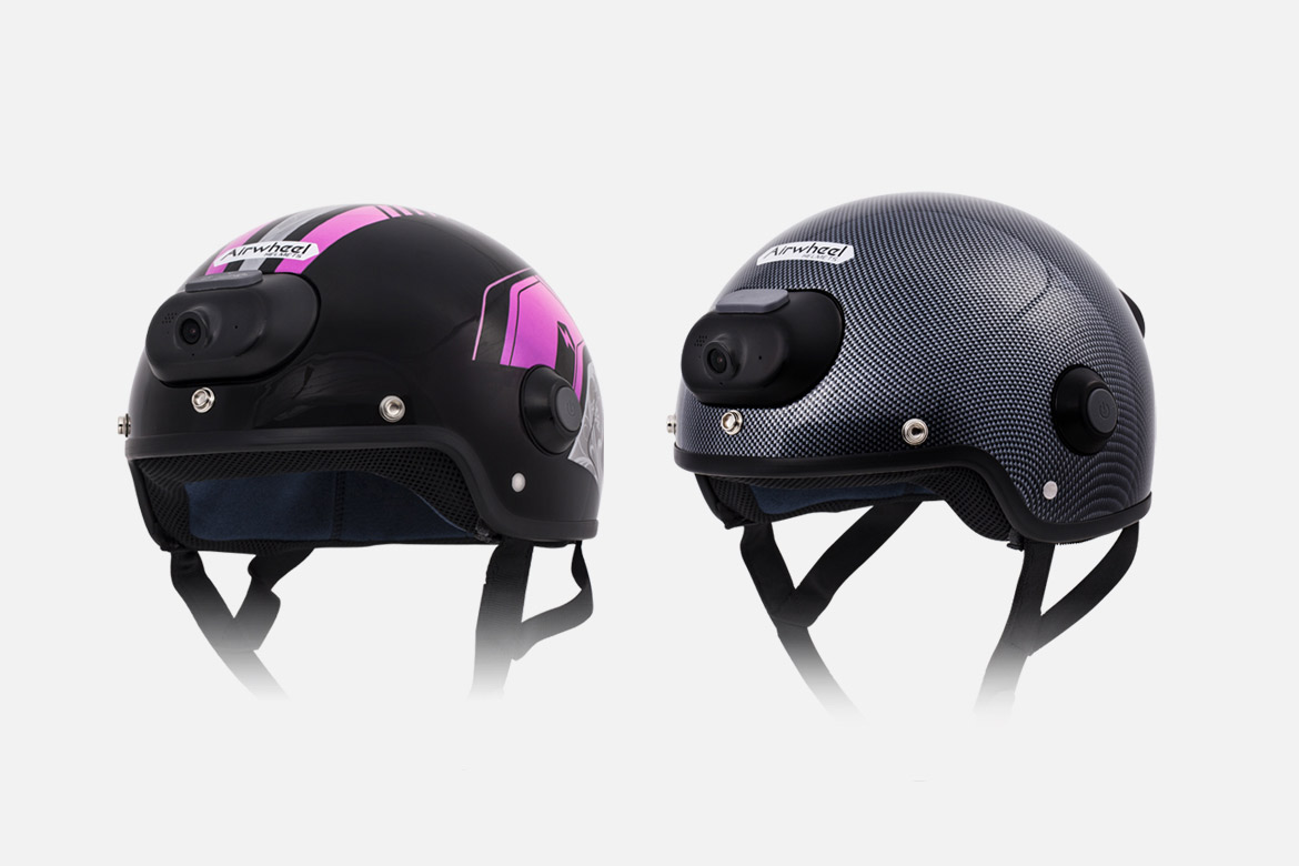 color intelligent helmet
